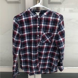 FOREVER 21 Cotton Plaid Shirt (Juniors Size 5-6)